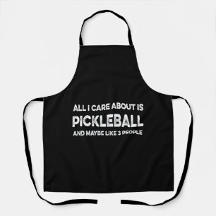 Tablier Tout ce qui m'importe c'est le pickleball