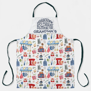 Tablier Tout Goûte mieux à grand-mère