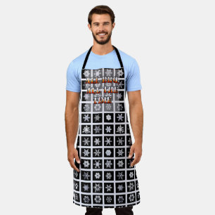 Tablier Tout Le BBQ Tout Le Temps, Snowdays Apron