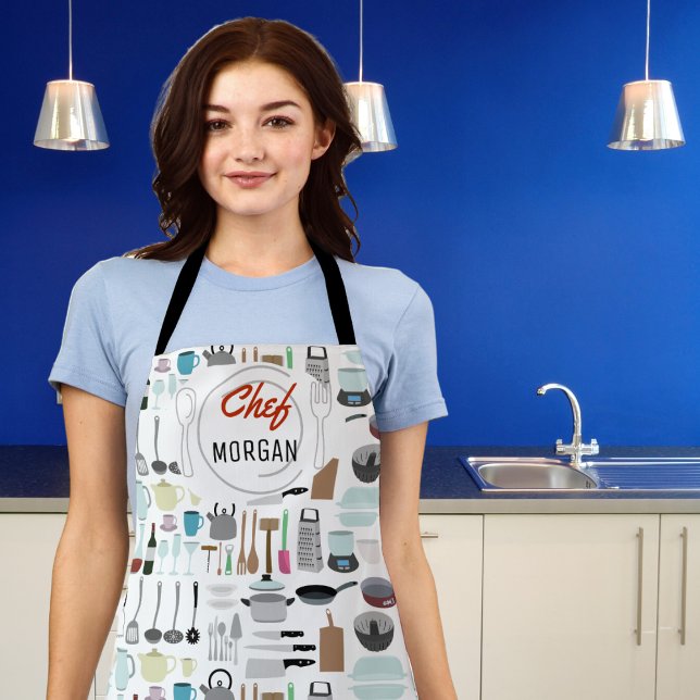 Tablier Tout sauf le lavabo de cuisine (Cook in style and with a sense of humor with our fun customizable apron. )