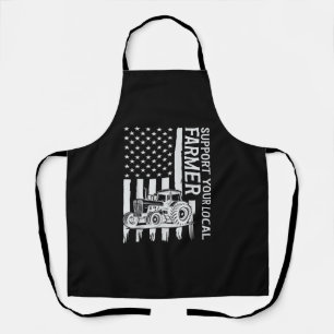 Tablier Tracteur d'agriculture patriotique Drapeau USA Fêt