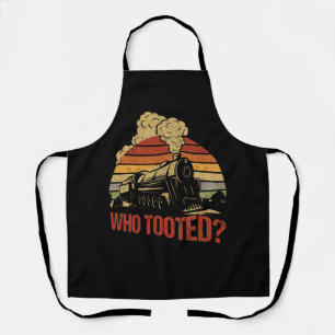 Tablier Train Cute Art Train Collecteur Railroad Lover Vin