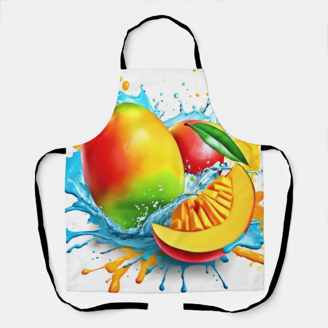 Tablier Traite de mangue tropicale (Recto)