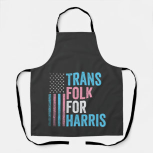 Tablier Trans Folk Pour Harris Election Transgenre LGBT