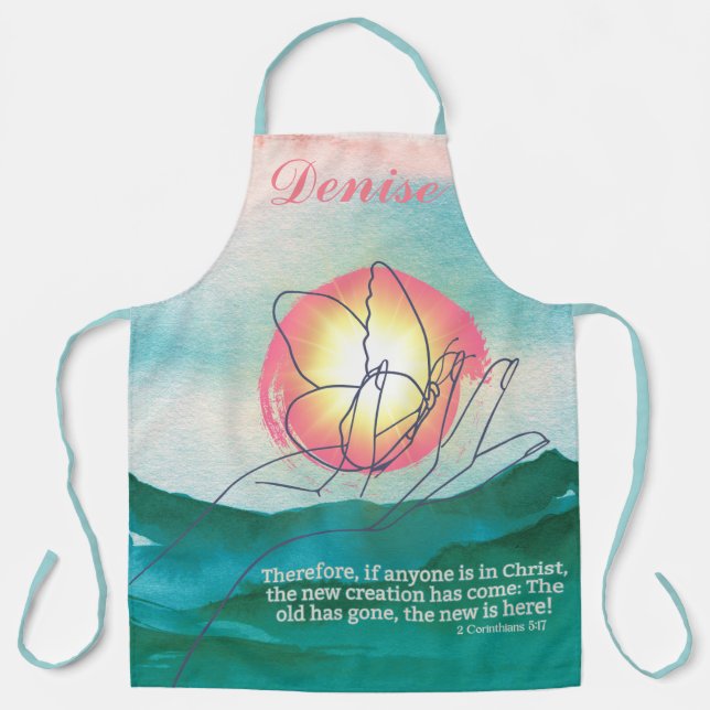 Tablier Transformé par Grace Le Chrétien de la Nouvelle Cr (Recto)