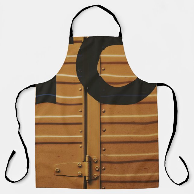 Tablier Transporteur de fret de véhicule jaune (Recto)