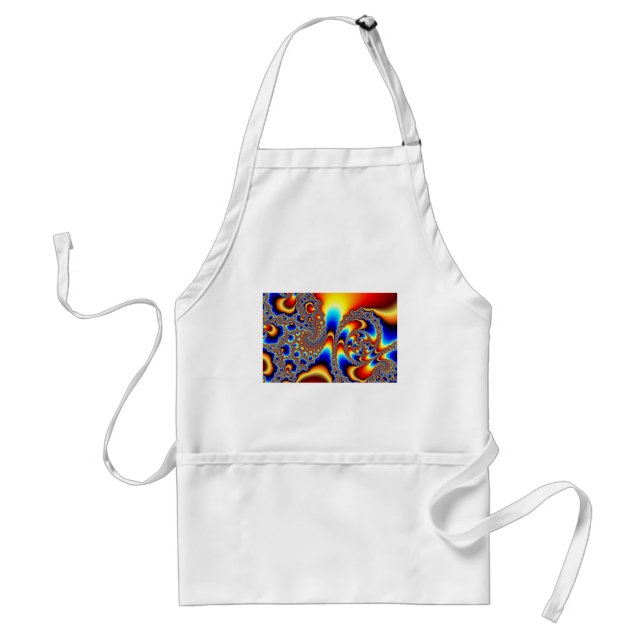 Tablier Traverser - Art fractal (Devant)
