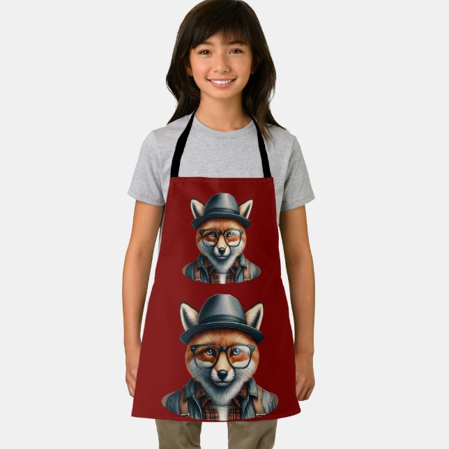 Tablier Trendy Fox Character (Insitu)