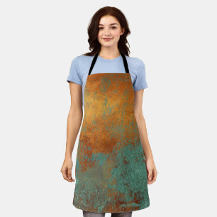 Tablier Trendy Rich Copper Patina Metallic