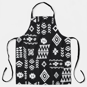 Tablier Tribal géométrique : arrière - plan élégant sans c