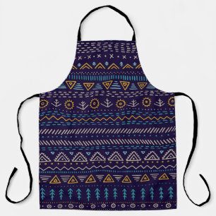 Tablier Tribal Hand-Drag : Ethnic Seamless Motif