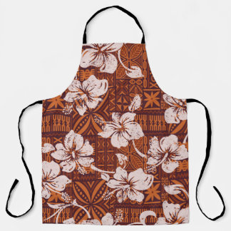 Tablier Tribal Hawaiian : fonds d'écran de fleurs Hibiscus