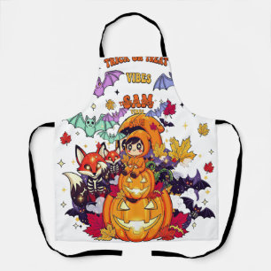 Tablier Trick or Treat Halloween mignon