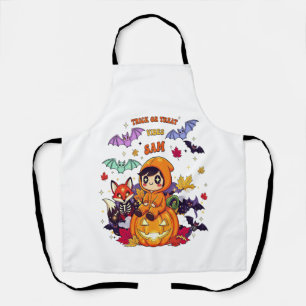 Tablier Trick or Treat Halloween Mignon