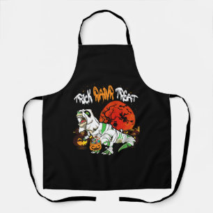 Tablier Trick Rawr Treat Halloween Dinosaur T Rex Citrouil