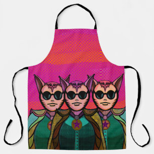 Tablier Trio félin