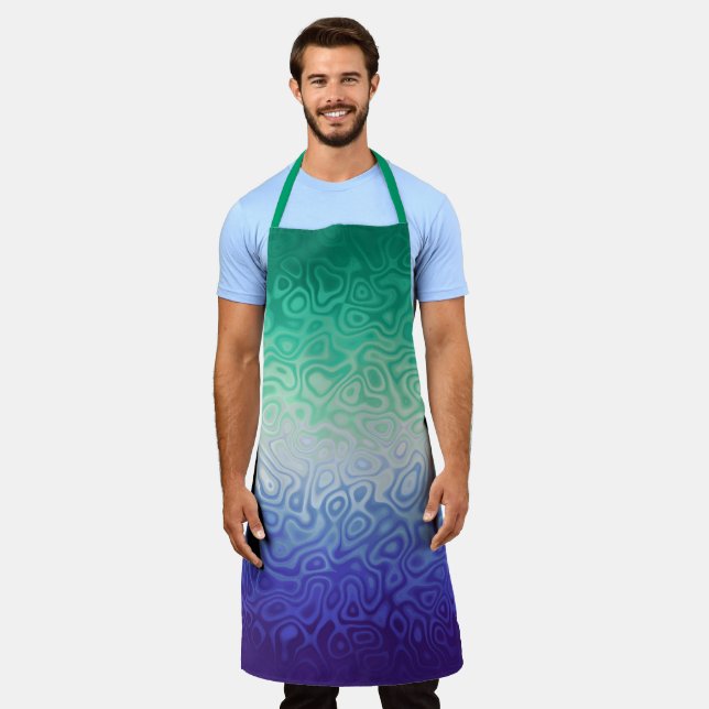 Tablier Trippy Ripply Funky Boho MLM Amour Entre Hommes Fi (Porté)