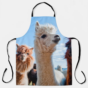 Tablier Trois Alpacas drôles