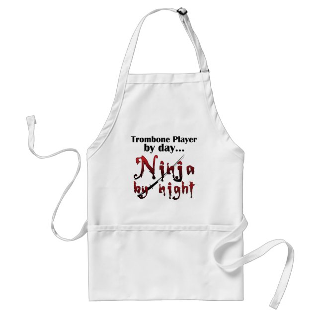 Tablier Trombone Ninja (Devant)