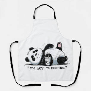Tablier Trop azy pour fonctionner - Lazy Panda