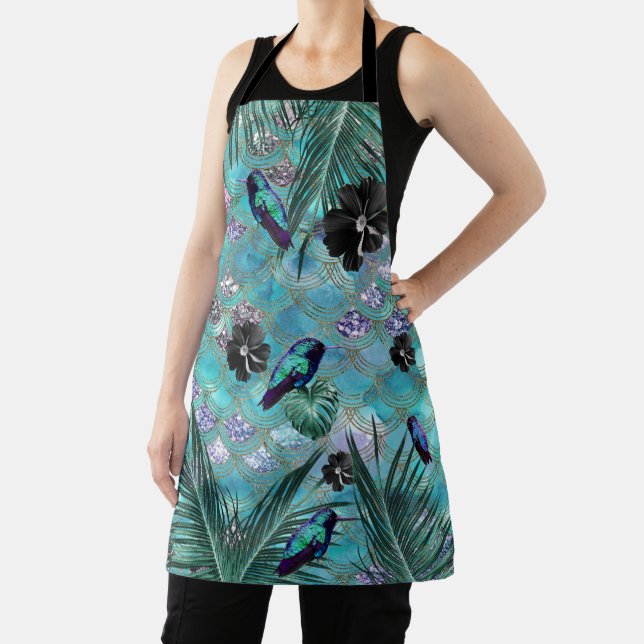 Tablier Tropical Jungle Scales Glam 2 (Insitu)