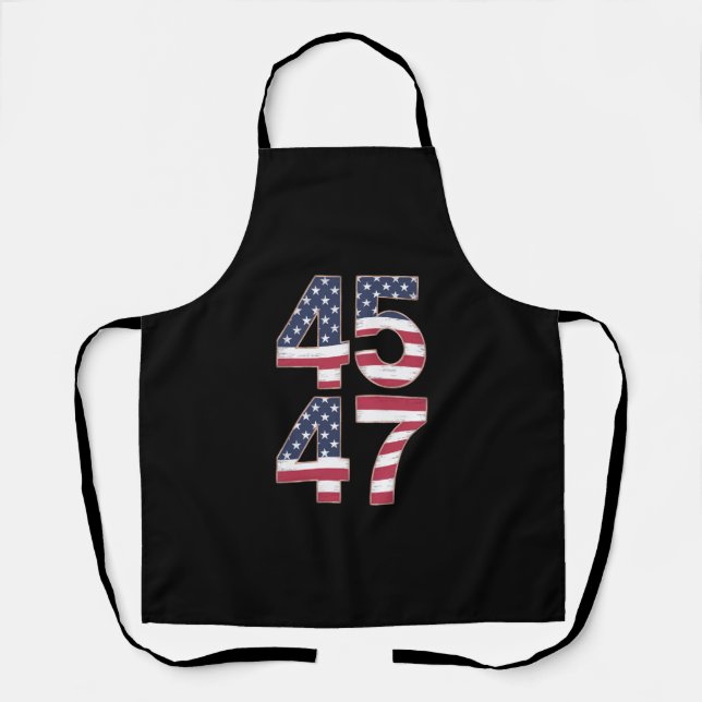 Tablier Trump 2024 45 47 Vintage (Recto)