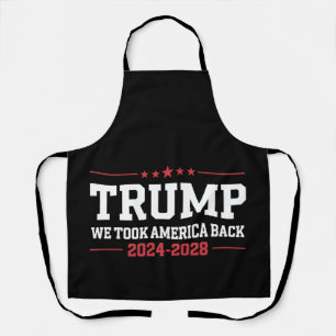 Tablier Trump 2024 Nous avons repris l'Amérique 47 États-U