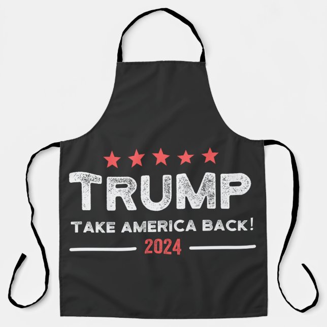 Tablier Trump 2024 : Reprendre l'Amérique (Recto)