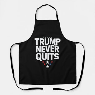Tablier Trump Ne Lâche Jamais Vote Patriotique Trump 2024