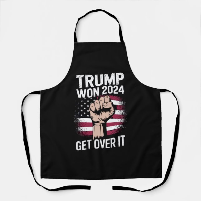 Tablier Trump Nous avons gagné Victoires Investiture 47 Pr (Recto)