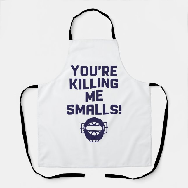 Tablier Tu me tues Smalls !  (Recto)