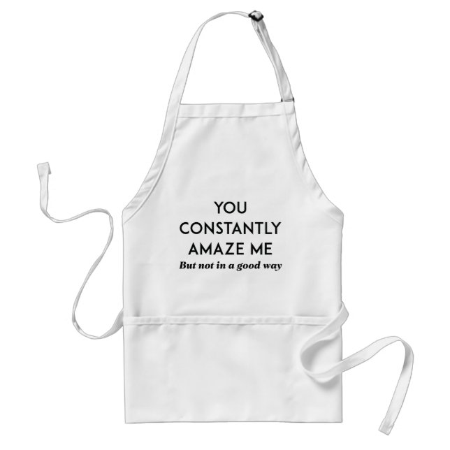 Tablier Tu M'Émerges Constamment (Devant)