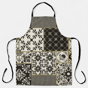 Tablier Tuile en patchwork sans couture avec Islam, arabe,