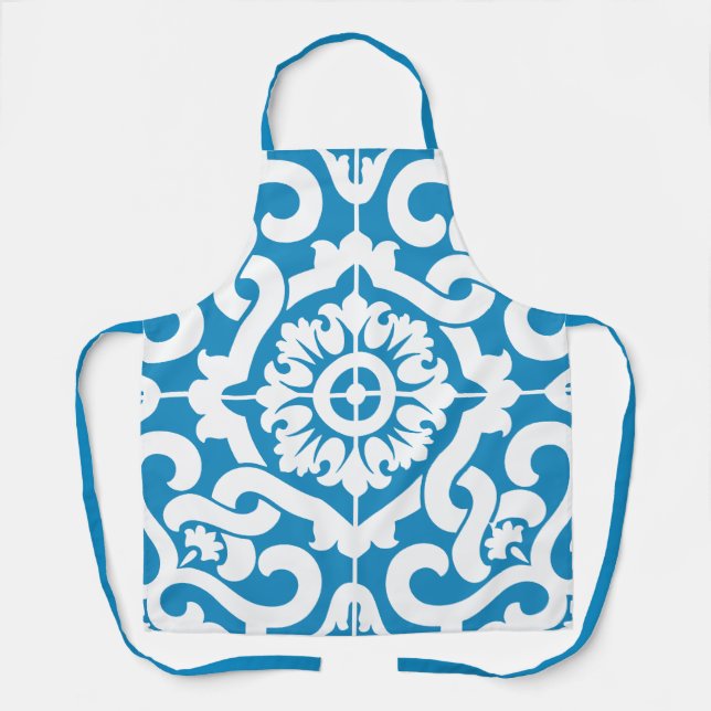 Tablier Tuiles bleues portugaises 1 (Recto)