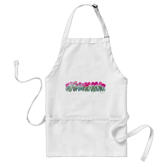 Tablier Tulip Rose (Devant)