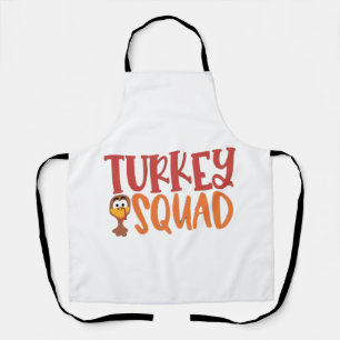 Tablier Turquie Équipe Correspondante Turquie Thanksgiving