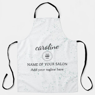Tablier Turquoise personnalisé