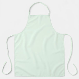 Tablier Turquoise Vert Doux Blanc Pastel Couleur Uni