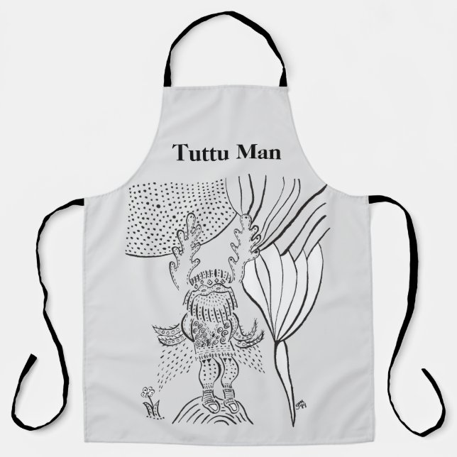 Tablier Tuttu Man (Recto)