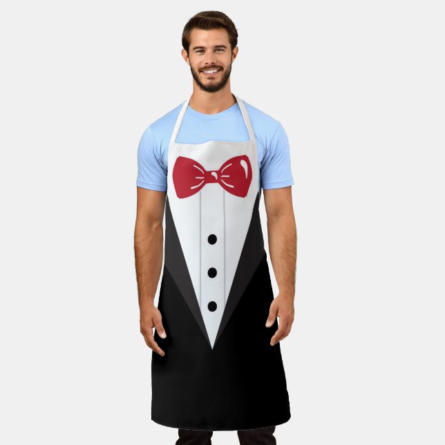 Tablier Tuxedo (Porté)