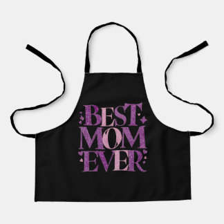 Tablier Typographie tendance Meilleure maman jamais
