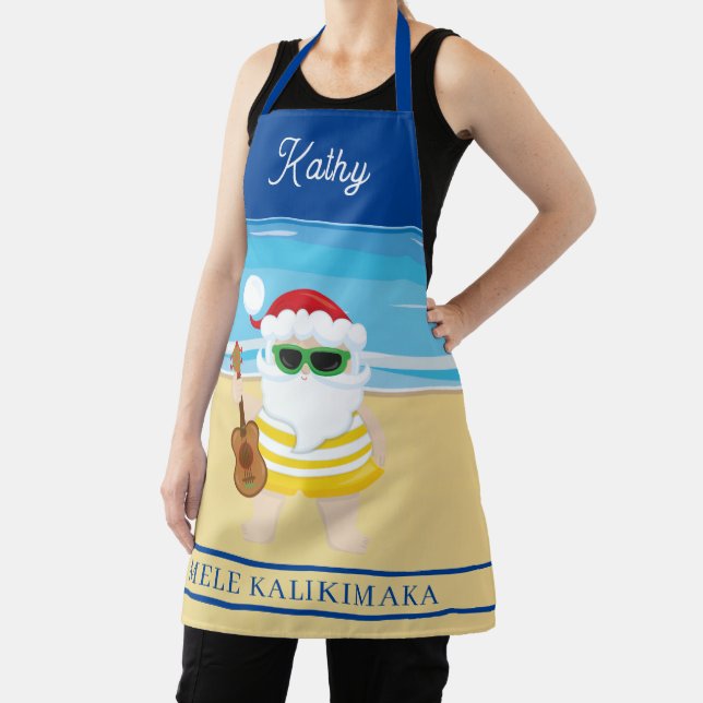 Tablier Ukulele Santa Claus  (Insitu)