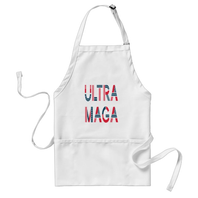 Tablier Ultra MAGA Trump Patriotique Républicain Conservat (Devant)