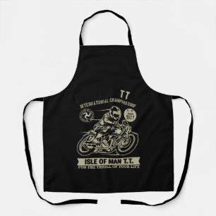Tablier Un cadeau légendaire avec Motorcycle Racing Art