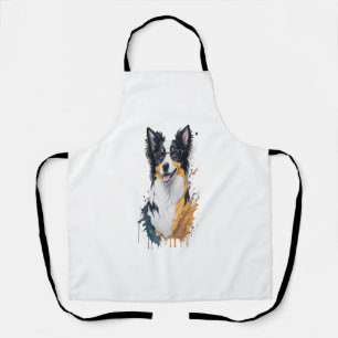 Tablier Un chien mignon Bordure Collie