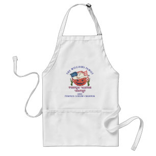 Tablier Un Citrouille patriotique moderne contre Halloween