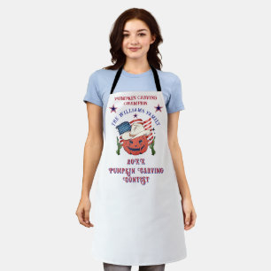 Tablier Un Citrouille patriotique moderne contre Halloween