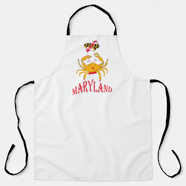Tablier Un crabe dans le Maryland (Recto)