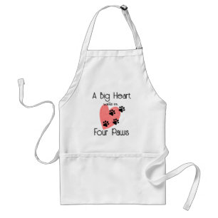 Tablier Un Grand Coeur marche sur quatre pattes - Cute Pet