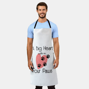 Tablier Un Grand Coeur marche sur quatre pattes - Cute Pet